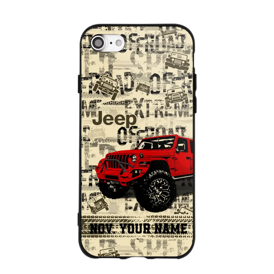 Personalized Jeepp Lover Phone Case Printed TJT