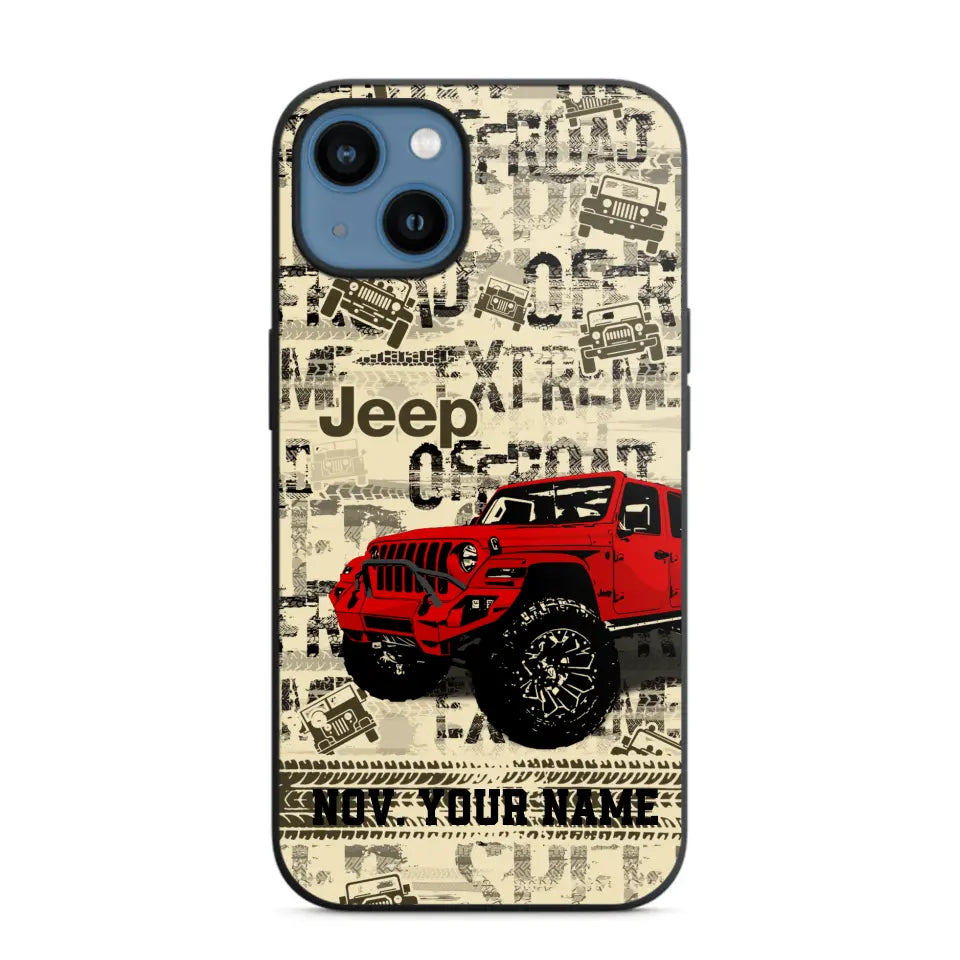 Personalized Jeepp Lover Phone Case Printed TJT