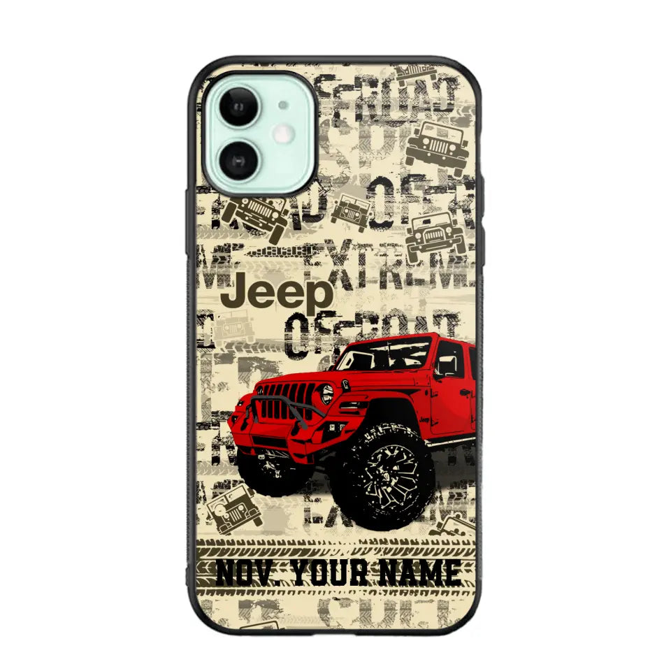 Personalized Jeepp Lover Phone Case Printed TJT