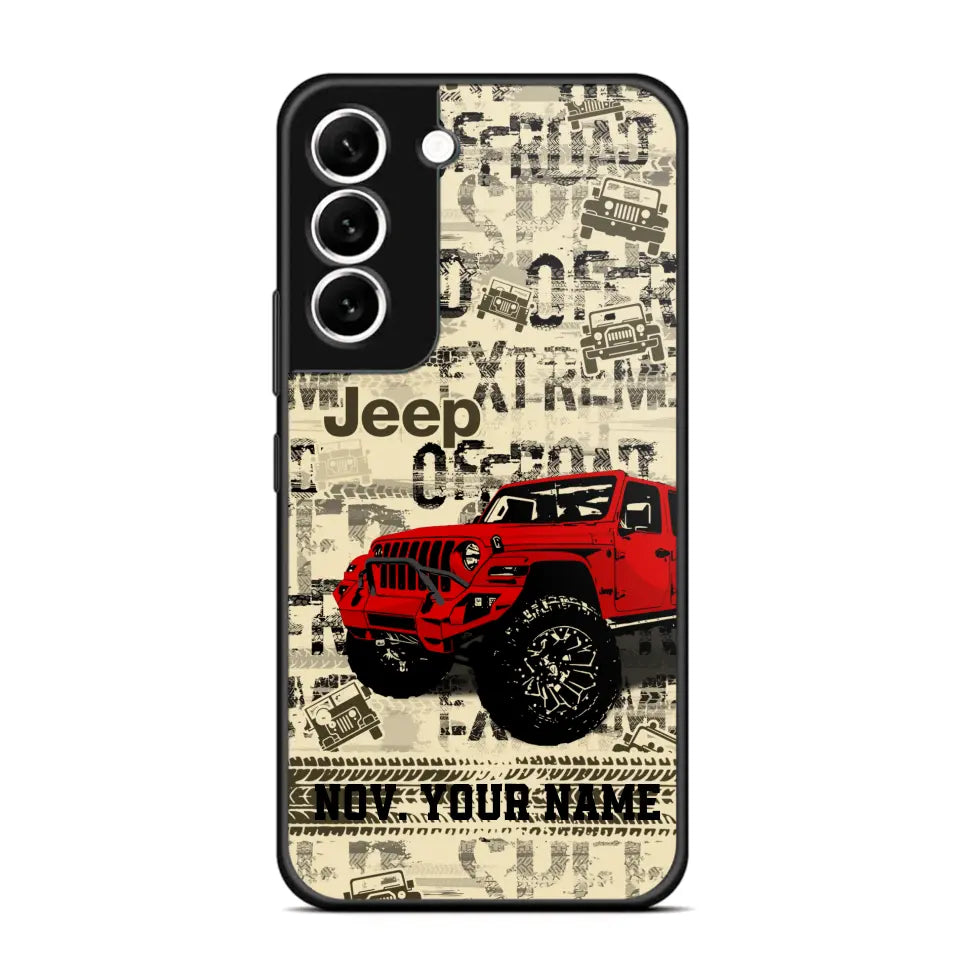 Personalized Jeepp Lover Phone Case Printed TJT