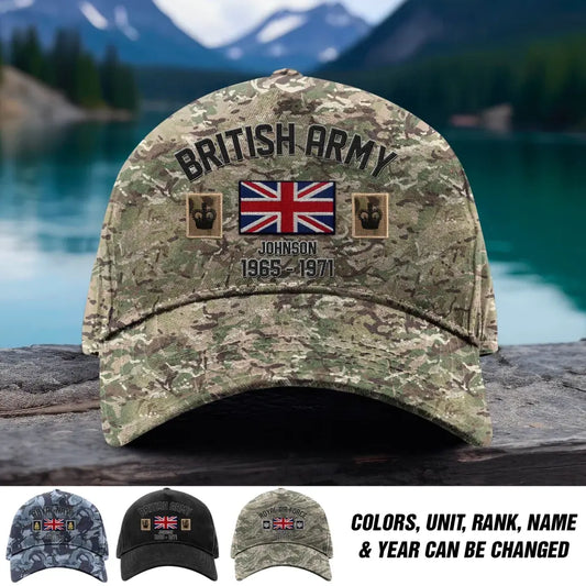 Personalized British Veteran/Soldier Classic Cap.FPO