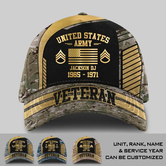 Personalized US  Veteran Classic Cap HTH.SE21