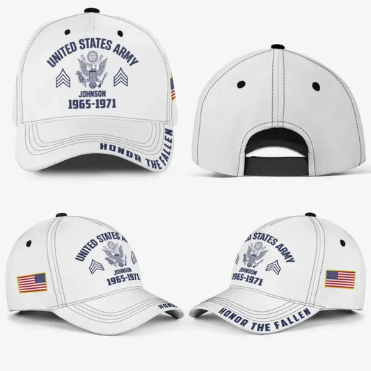 Personalized U.S Veteran Cap All Over Printed SS52108