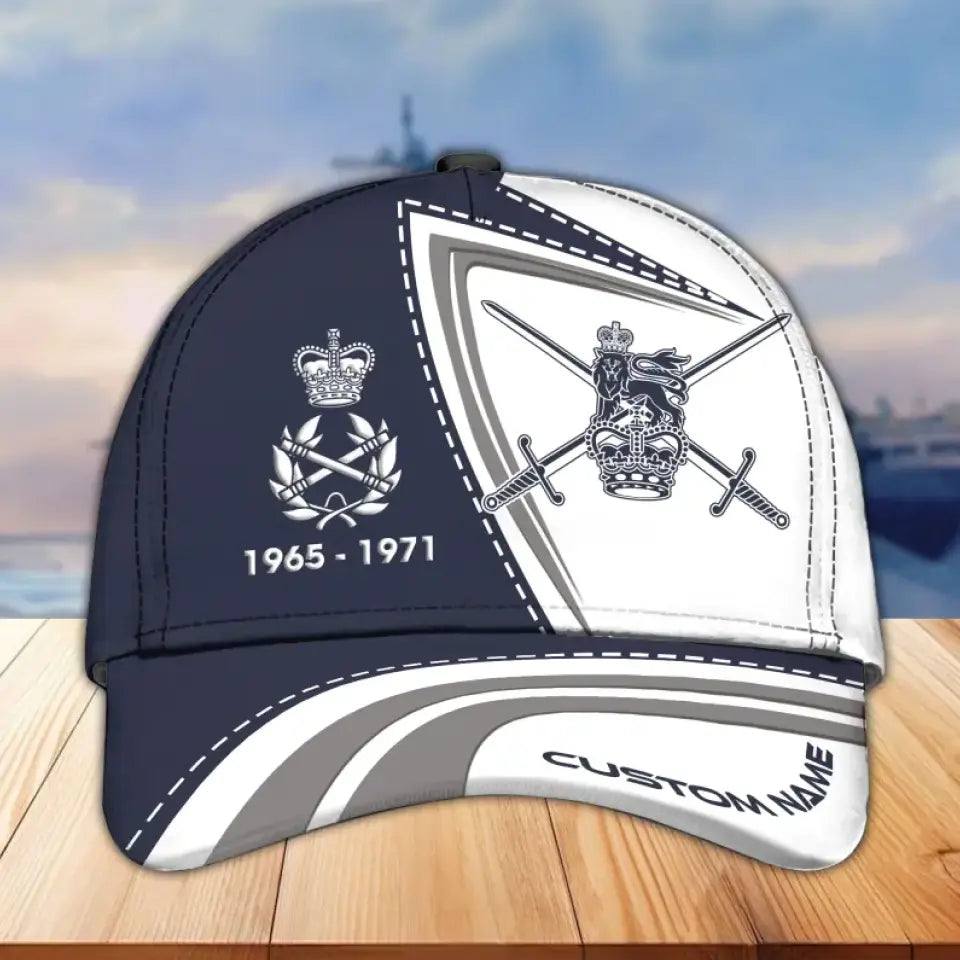 Premium Personalized Proudly Served British Veterans Cap All Over Printed SS2108