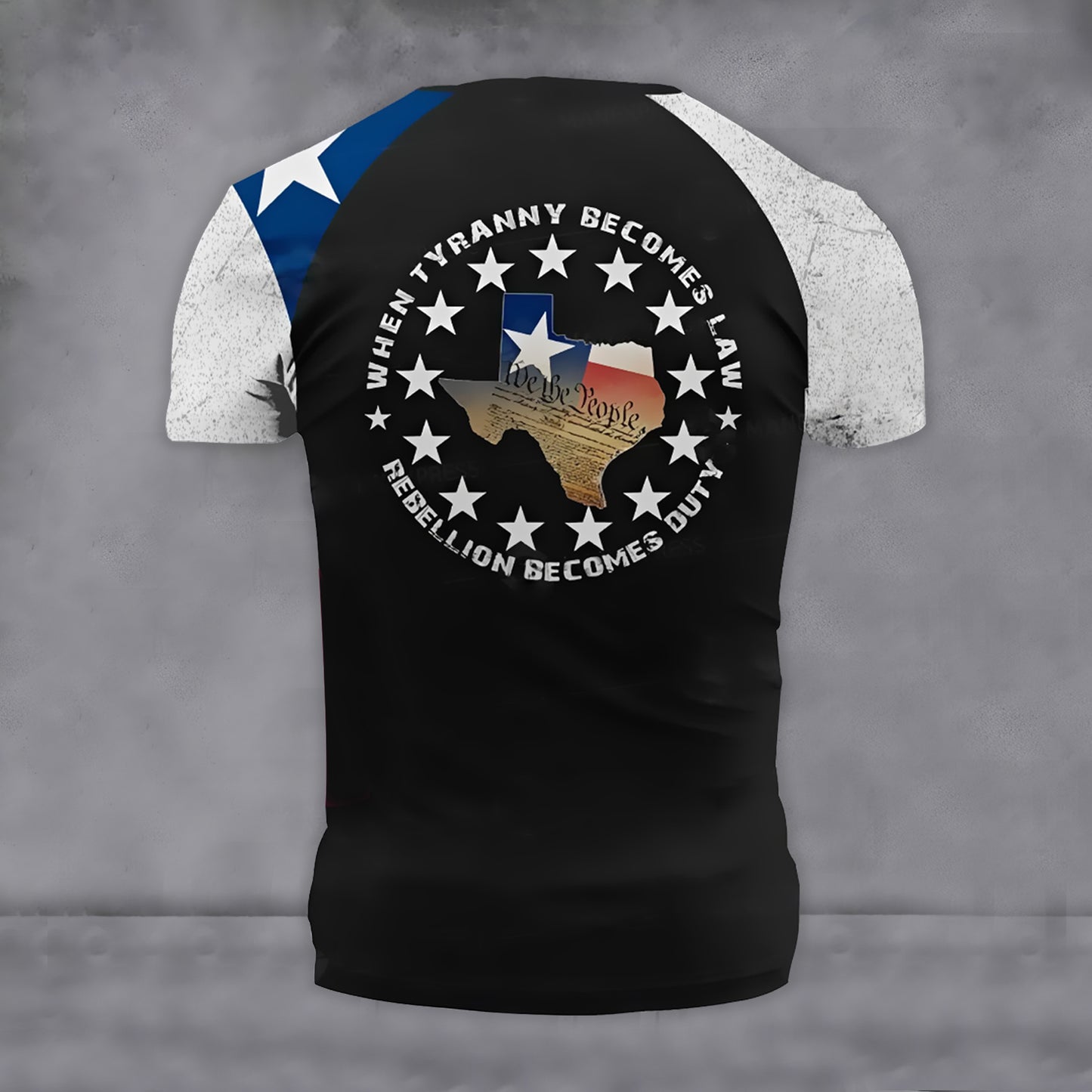 Premium Texas Patriotism Tshirt Printed SS0509